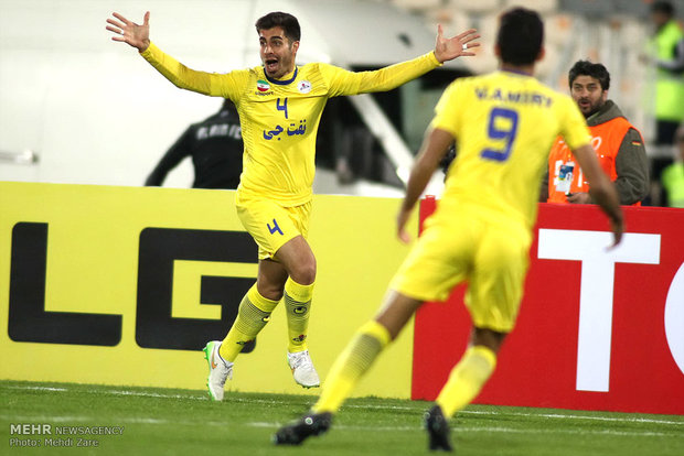 دیدار تیم های نفت ایران و العین امارات