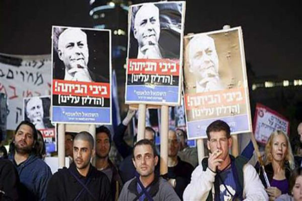سرزمین های اشغالی در انتظار تظاهرات ضد نتانیاهو