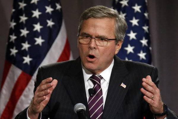 حمایت رسمی «جورج بوش» از برادرش در انتخابات ریاست جمهوری