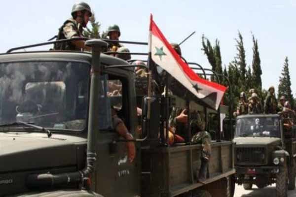 ادامه عملیات ارتش سوریه علیه تروریستها در درعا و حمص