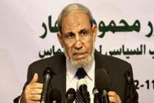 تاکید محمود الزهار بر عمق روابط حماس با ایران