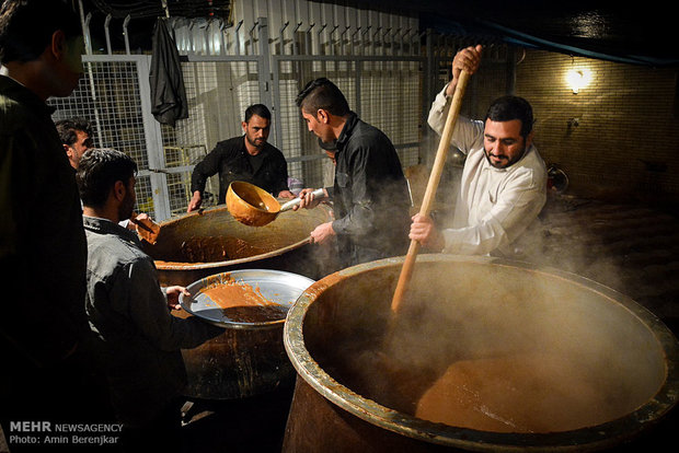 پخت سمنو در شیراز 