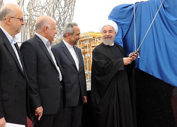 پارس جنوبی حسن روحانی کلید