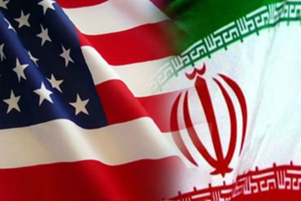 پرچم ایران و آمریکا 