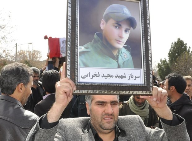 سرباز وظیفه شهید مجید فخرایی