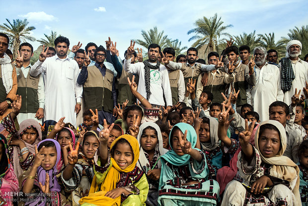 اردوی جهادی در مناطق محروم سیستان و بلوچستان