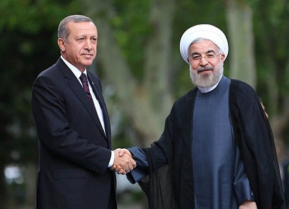 استقبال رسمی روحانی از رییس جمهور ترکیه روحانی با اردوغان