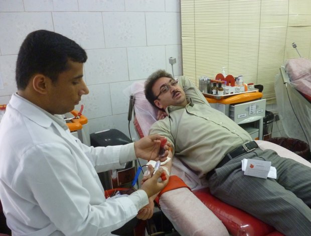 اهدای خون کارکنان بانک تعاون