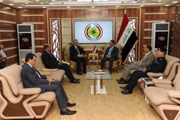 رایزنی وزیر کشور عراق با مسئولان الانبار