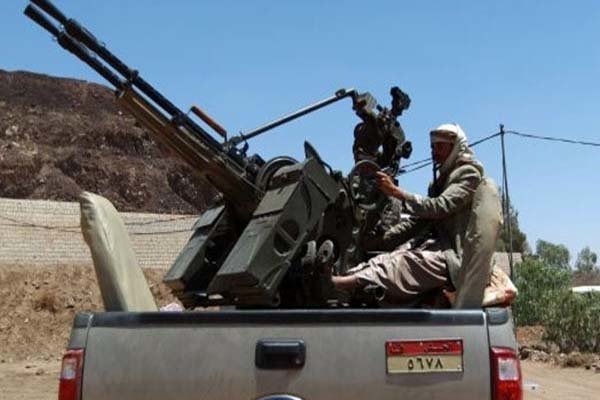 انهدام ۱۰ خودروی نظامی آل‌سعود در استان «مأرب» یمن