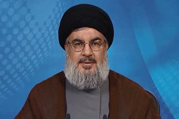 سخنرانی دبیرکل حزب الله لبنان آغاز شد