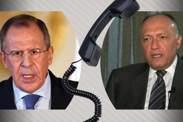 گفتگوی تلفنی لاوروف و شکری/ تاکید بر توسعه روابط مسکو - قاهره