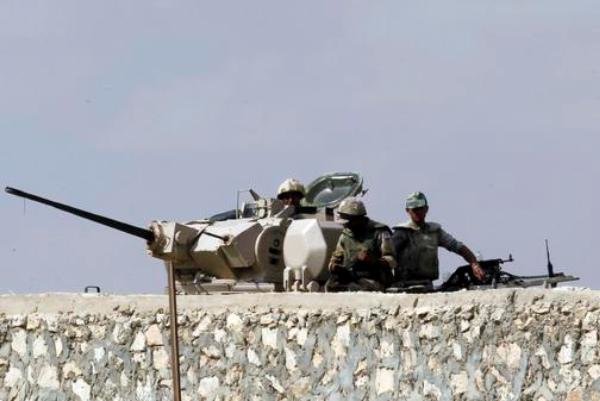 کشته شدن دو نظامی مصری در صحرای سینا