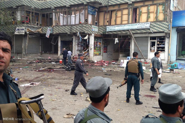 حمله تروریست های داعش به ۲ مرکز امنیتی در افغانستان