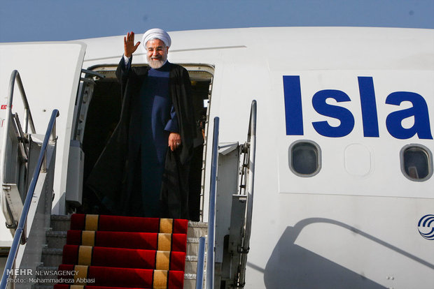 روحانی جاکارتا را به مقصد تهران ترک کرد