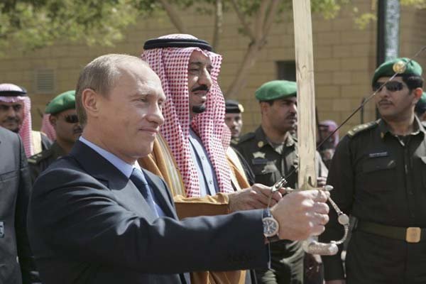 «پوتین» از پادشاه عربستان برای دیدار از مسکو دعوت کرد