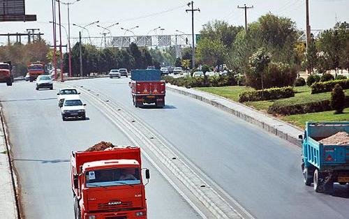 کامیون شهر کرمان