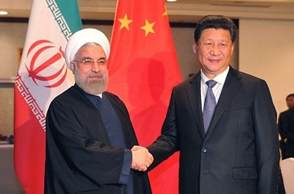 رؤسای جمهوری ایران و چین دیدار کردند