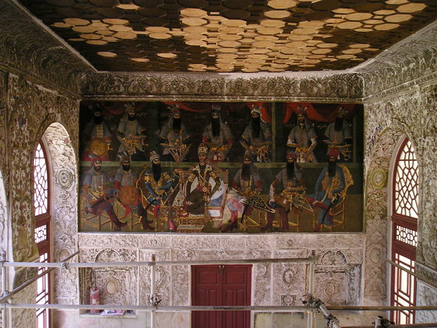 نقاشی دیواری کاخ سلیمانیه