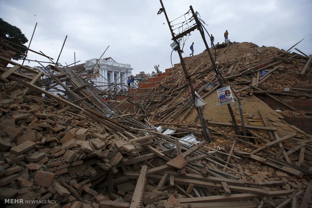 زلزله مرگبار در نپال‎