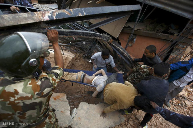 فیلم/ نپال پس از زلزله مهیب