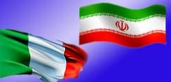 پرچم ایران و ایتالیا