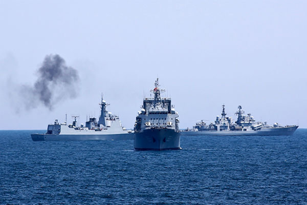 روسیه و چین در دریای مدیترانه رزمایش مشترک برگزار می کنند
