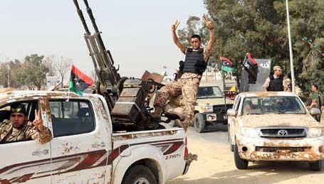 نگرانی از پیشروی شبه نظامیان در خاک لیبی