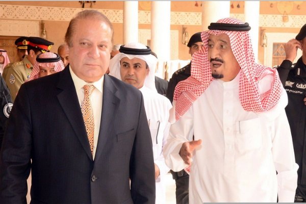 عربستان از پاکستان بمب اتم می خرد نواز شریف و ملک سلمان