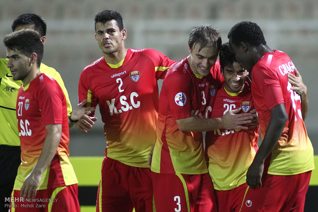 دیدار تیم های فولاد خوزستان و لوکوموتیو تاشکند
