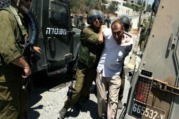 بازداشت ۳۵۰ فلسطینی در ماه گذشته میلادی