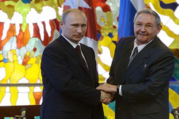 روسای جمهور روسیه و کوبا دیدار می کنند