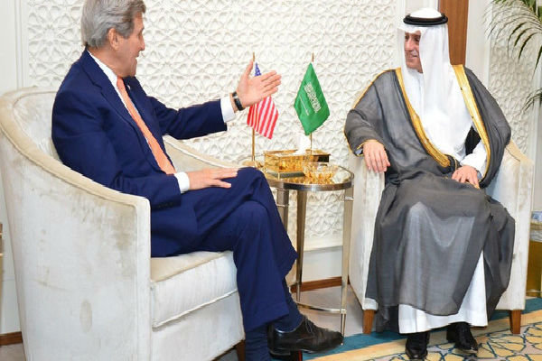 نشست سه جانبه وزرای امور خارجه آمریکا، عربستان و ترکیه