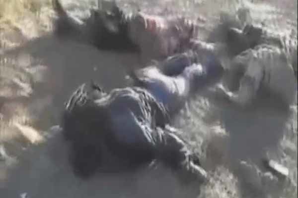 فیلم/هلاکت ده ها تروریست در کمین ارتش سوریه