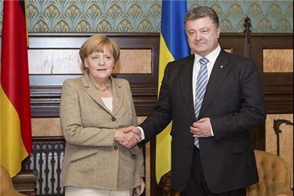 رهبران آلمان و اوکراین دیدار می کنند