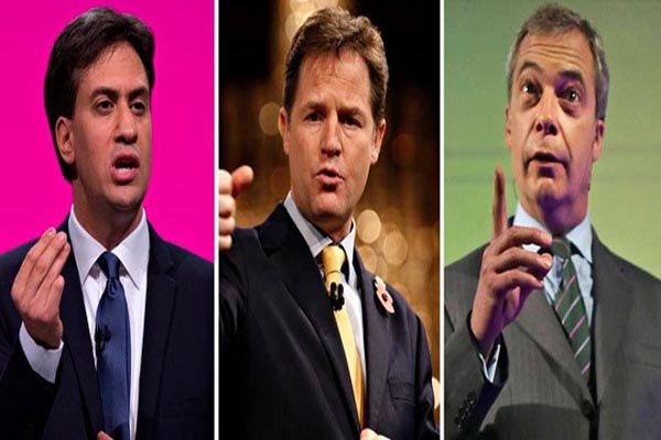 استعفای رهبران سه حزب ناکام در انتخابات انگلیس
