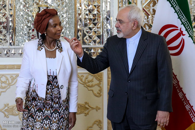 دیدار وزرای خارجه ایران و آفریقای جنوبی