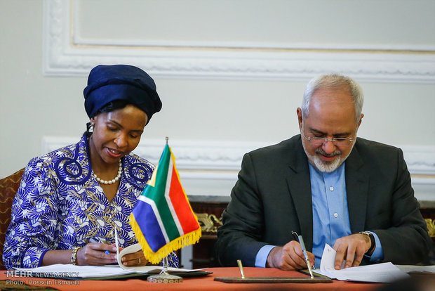 سند توافق اقتصادی ایران و آفریقای جنوبی امضا شد