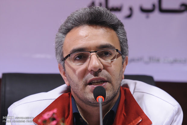 مجتبی اکبری رییس جمعیت هلال احمر گلستان