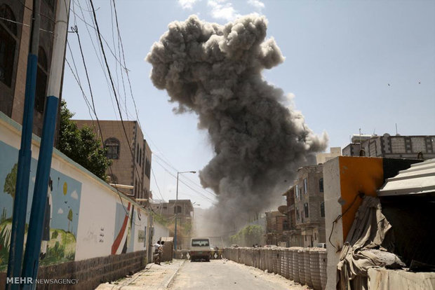 ویرانی های جنگ یمن
