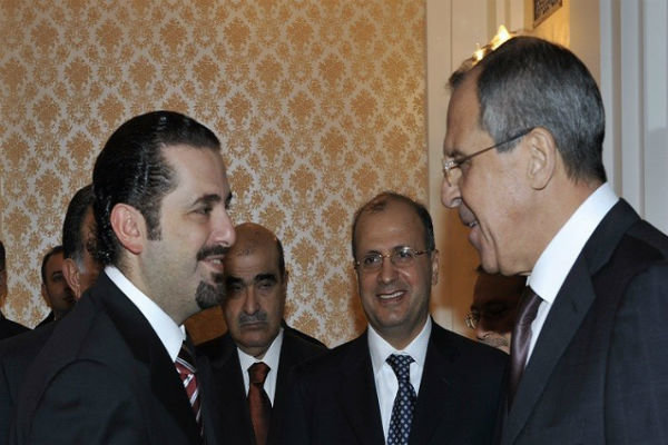 دیدار وزیر خارجه روسیه با رئیس جریان «المستقبل» لبنان