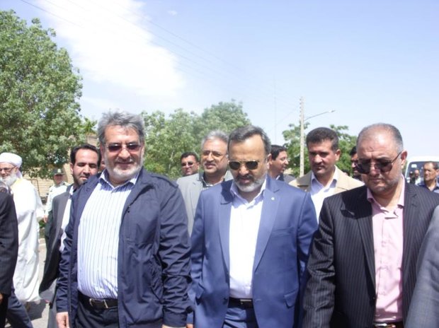 وزیر کشور در خراسان