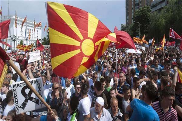 اعتراضات مقدونیه