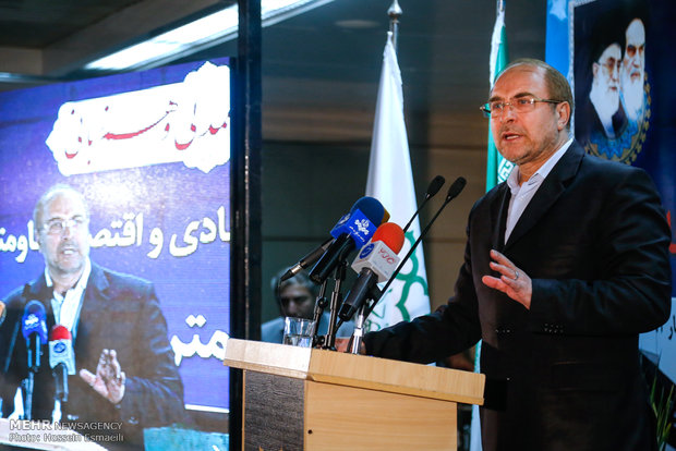مراسم افتتاح ایستگاه میدان جهاد با حضور محمدباقر قالیباف شهردار تهران