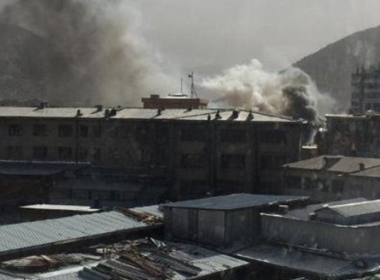 انفجار مهیب منطقه دیپلماتیک کابل را لرزاند