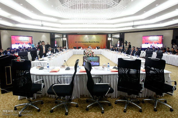 شصت و ششمین اجلاس اعضای هیات اجرایی شورای المپیک آسیا