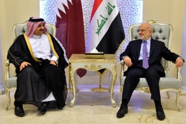 رایزنی وزرای خارجه عراق و قطر درخصوص بازگشایی سفارت دوحه در بغداد
