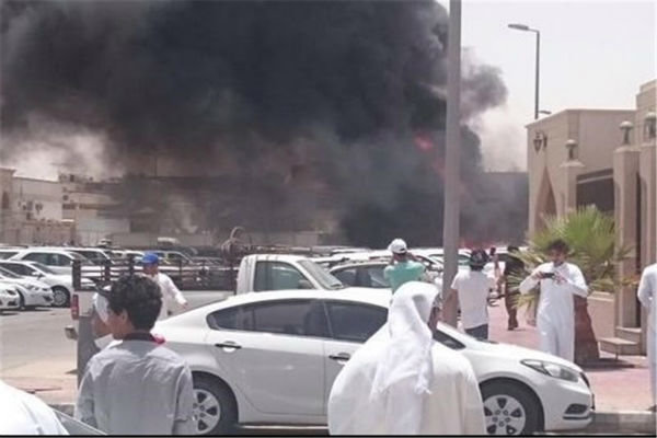 انفجار مسجد امام حسین عربستان 