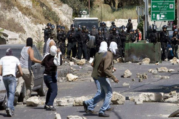 وقوع درگیری شدید فلسطینیان و نظامیان صهیونیست در کرانه باختری