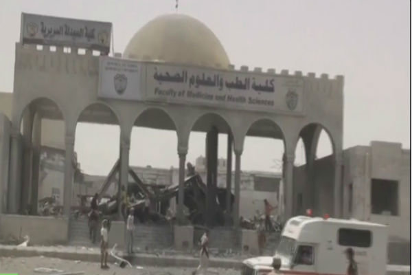 فیلم/ تخریب شهر الحدیده در تجاوزات عربستان سعودی